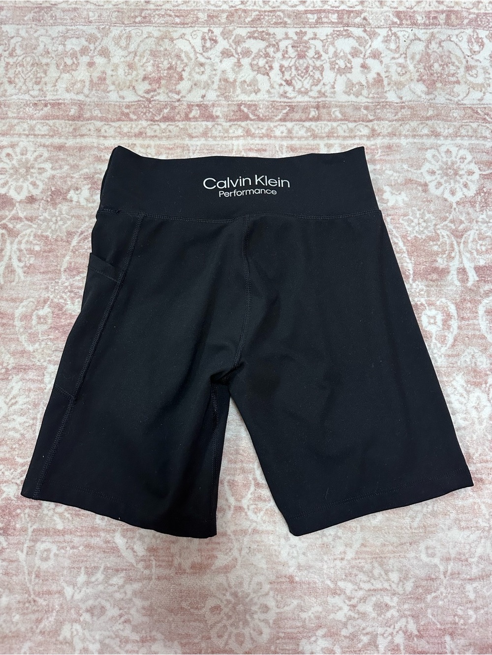 Calvin Klein 🖤 Cross Front Mid Length Shorts - Picture 2 of 8